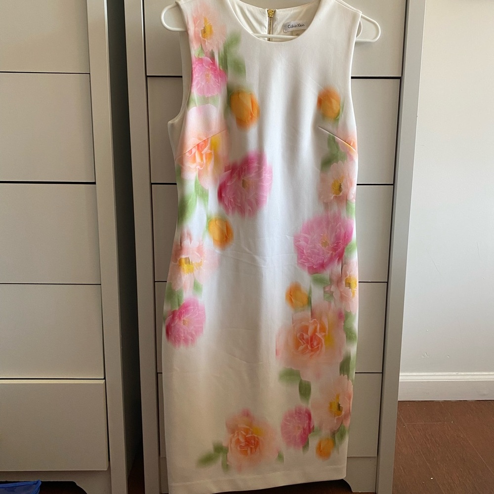Calvin Klein Floral Dress